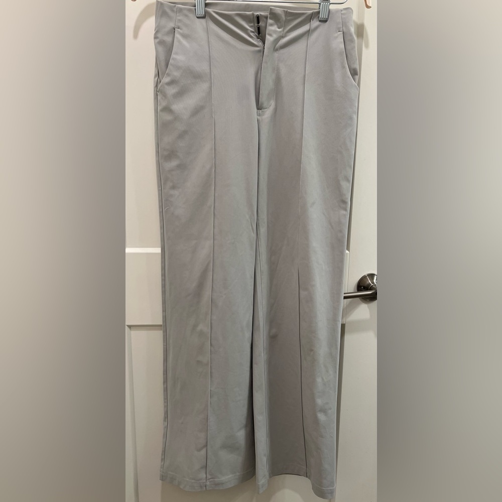 Womens Vuori Meta™ Wideleg Pant, Gray